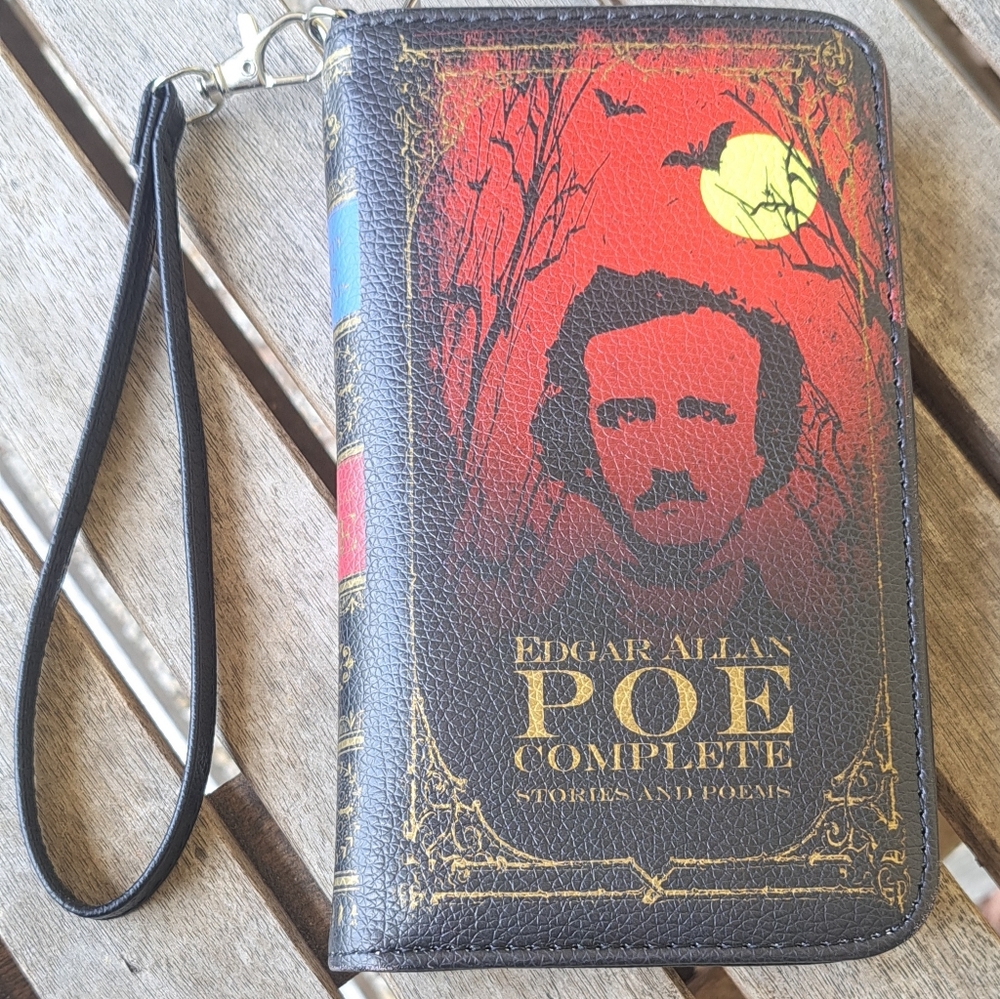 Edgar Allan Poe Themed Wristlet